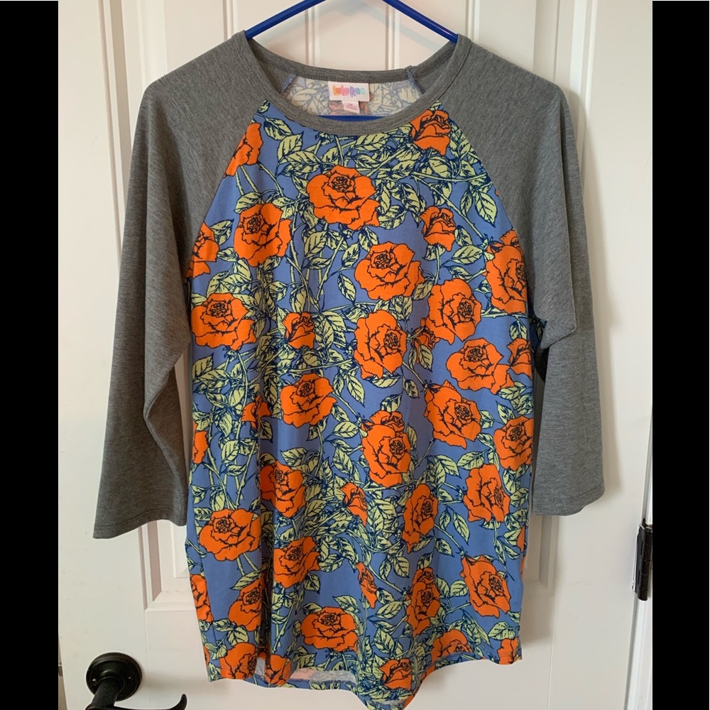 Lula Roe floral shirt!